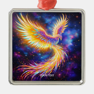 Adorno Metálico Fantasy Cute Starlight Phoenix Space