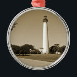 Adorno Metálico Faro de Cape May<br><div class="desc">Faro de Cape May</div>