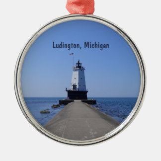 Adorno Metálico Faro de Ludington
