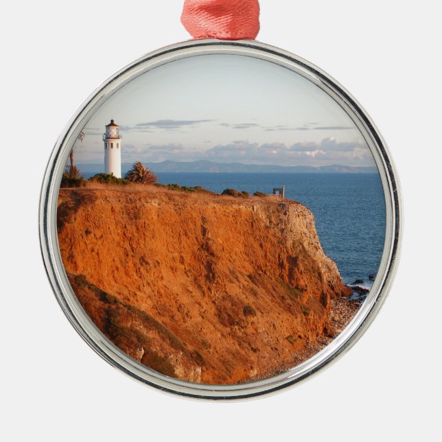 Adorno Metálico Faro de Palos Verdes (Frente)