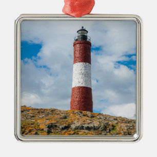 Adorno Metálico Faro del Canal Beagle