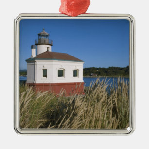 Adorno Metálico Faro del río Coquille, Oregón, EE. UU.