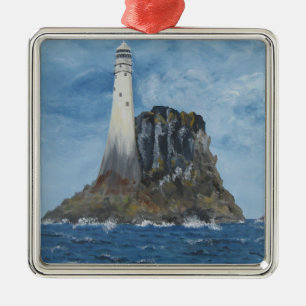 Adorno Metálico Faro Irlandés de Fastnet, Condado de Cork, Irlanda