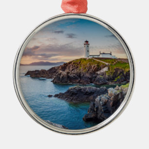 Adorno Metálico Faro principal el   Donegal, Irlanda de Fanad