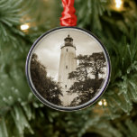 Adorno Metálico Faro Sandy Hook<br><div class="desc">Faro Sandy Hook</div>