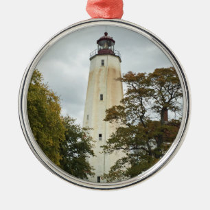 Adorno Metálico Faro Sandy Hook
