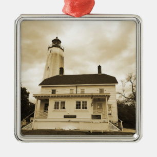 Adorno Metálico Faro Sandy Hook