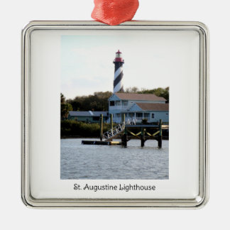 Adorno Metálico Faro St. Augustine
