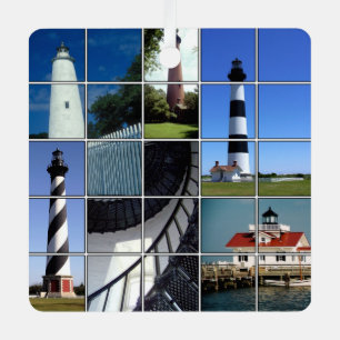 Adorno Metálico Faros de Bancos Exteriores 