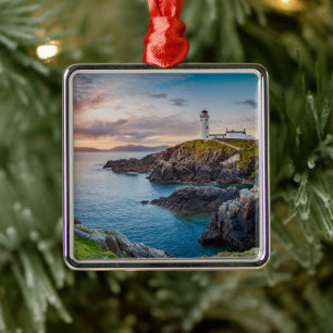 Adorno Metálico Faros Fanad Head Lighthouse Ireland