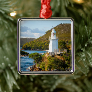 Adorno Metálico Faros Faro de la isla Bonnet