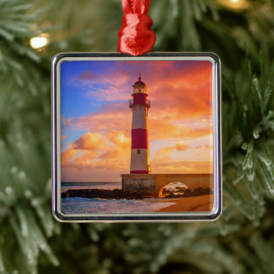 Adorno Metálico Faros Faro Itapuã Bahia Brasil