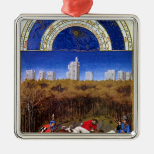 Adorno Metálico Fascimile de diciembre