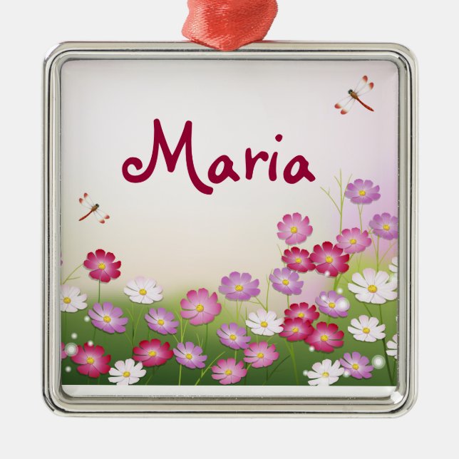 Adorno Metálico Fashion floral retro elegante de Guay (Frente)