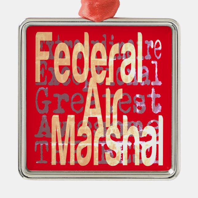 Adorno Metálico Federal Air Marshal Extraordinaire (Frente)