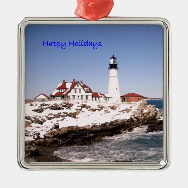 Adorno Metálico Felices fiestas (Frente)