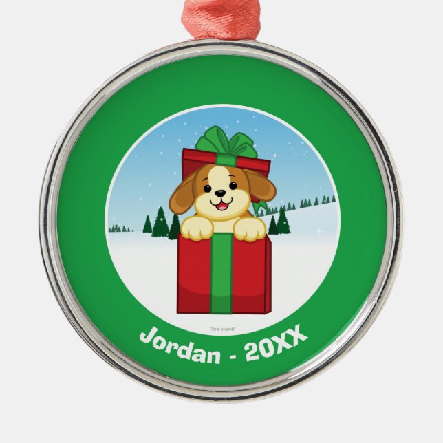 Adorno Metálico ¡Felices Navidad! (Frente)