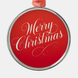 Adorno Metálico Feliz Año Nuevo Feliz Navidad Temporada de Vacacio