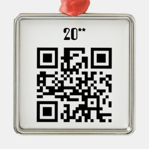 Adorno Metálico Feliz Año Nuevo - Inglés