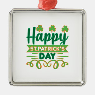 Adorno Metálico Feliz Día de ST Patrick