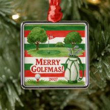 ¡Feliz Golfmas! Regalo Personalizable Anual para G