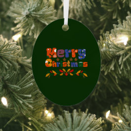 Adorno Metálico Feliz Navidad