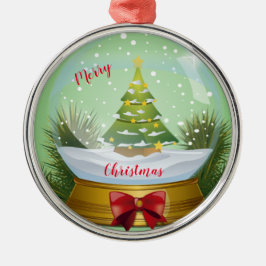 Adorno Metálico Feliz Navidad