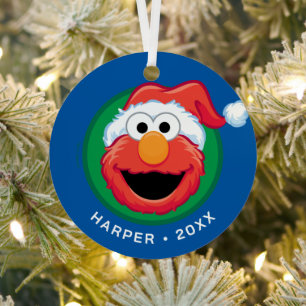 Adorno Metálico Feliz Navidad Elmo