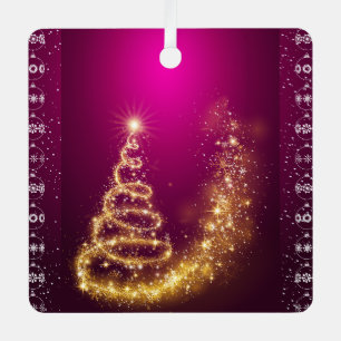 Adorno Metálico ¡Feliz Navidad y un Feliz Año Nuevo!