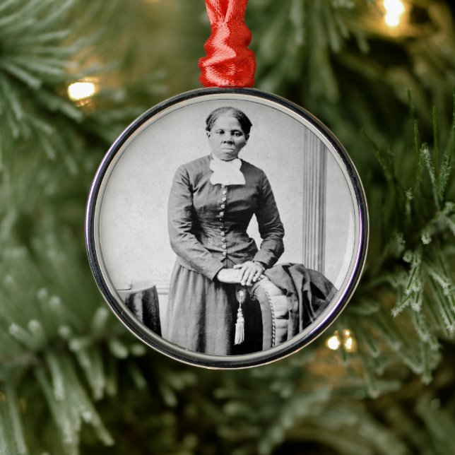 Adorno Metálico Ferrocarril Subterráneo Harriet Tubman Conductor (Árbol)