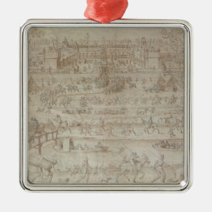 Adorno Metálico Festival en el d'Anet del castillo francés