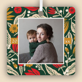 Adorno Metálico Festividades de Navidades de fotografía de arte fo