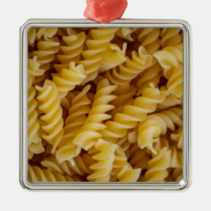 Adorno Metálico Fideos de Pasta Fusilli