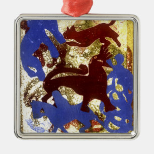 Adorno Metálico Fiesta de gallina