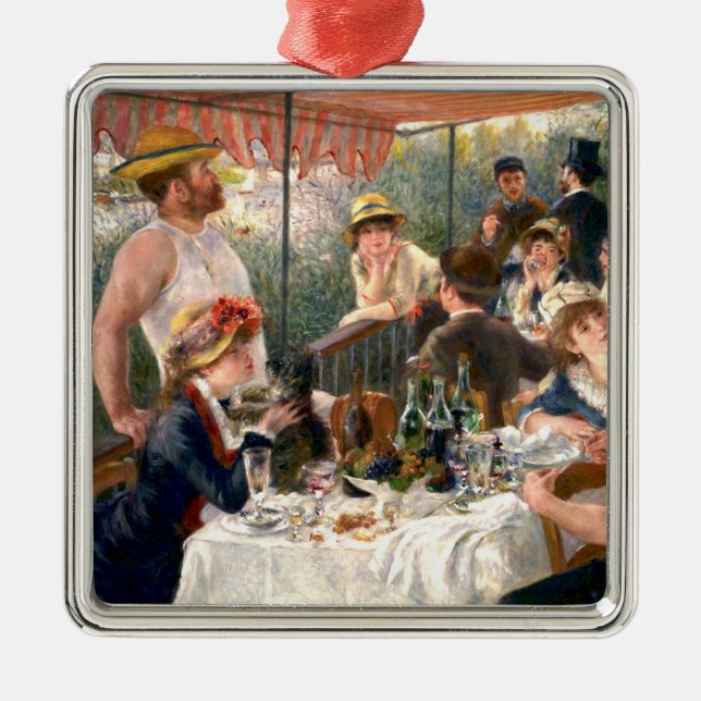 Adorno Metálico Fiesta de Renoir French Luncheon Boating (Frente)