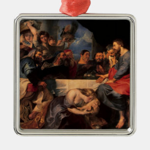 Adorno Metálico Fiesta en la casa de Simón el Fariseo, c.1620
