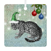 Fiesta Leopardo de la Nieve en Gorra Gnome con ado