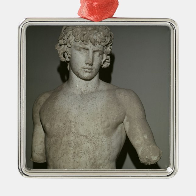 Adorno Metálico Figura de Antinous, después de 130 AD (Frente)