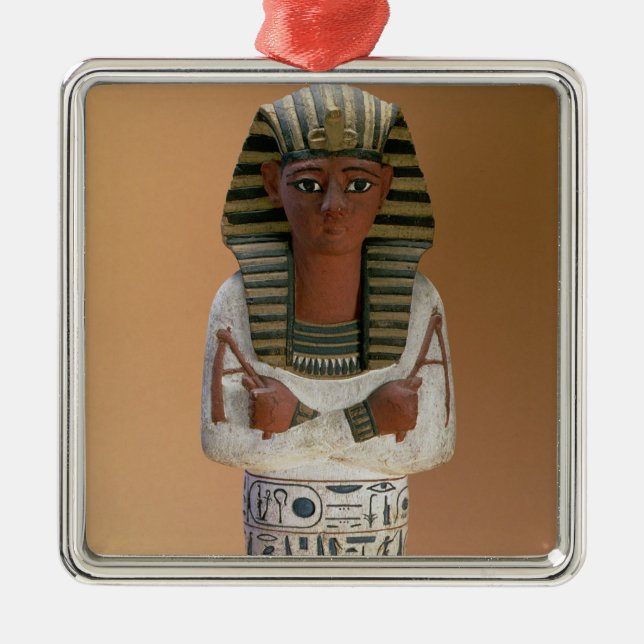 Adorno Metálico Figura de Shabti de Ramesses IV, nuevo reino (Frente)