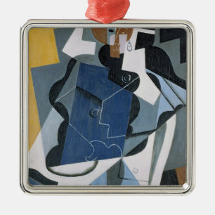 Adorno Metálico Figura de una mujer, 1917