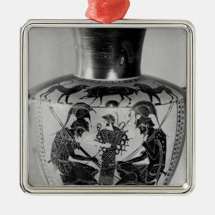 Adorno Metálico Figura negra hydra del ático