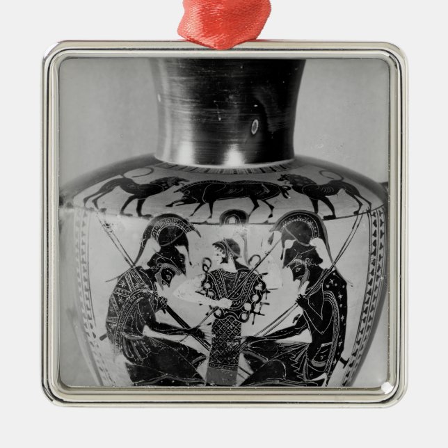 Adorno Metálico Figura negra hydra del ático (Frente)