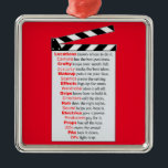 Adorno Metálico Film Crew and Movies need a new idea?<br><div class="desc">Shooting a movie or TV show means twelve-hour days and lots of work. How do creative people blow off some steam? Same as everyone else, with a bit of bedroom antics. This suggestive shirt helps celebrate the best of both worlds. For more of this design go to: https://www.zazzle.com/soaringstars If you...</div>