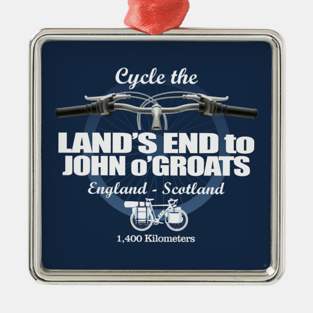 Adorno Metálico Fin de la tierra a John o'Groats (H2) (Frente)