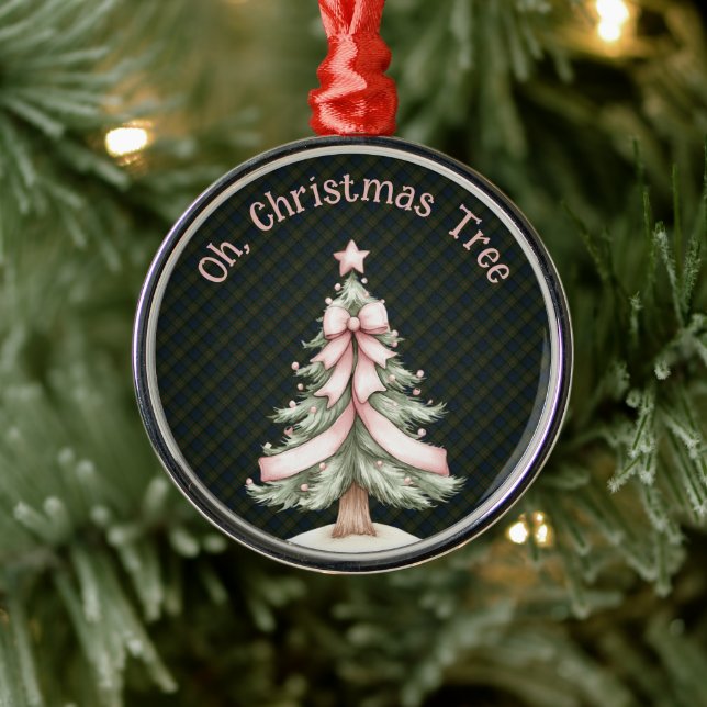 Adorno Metálico Fletcher of Dunans Scottish Tartan Christmas (Árbol)