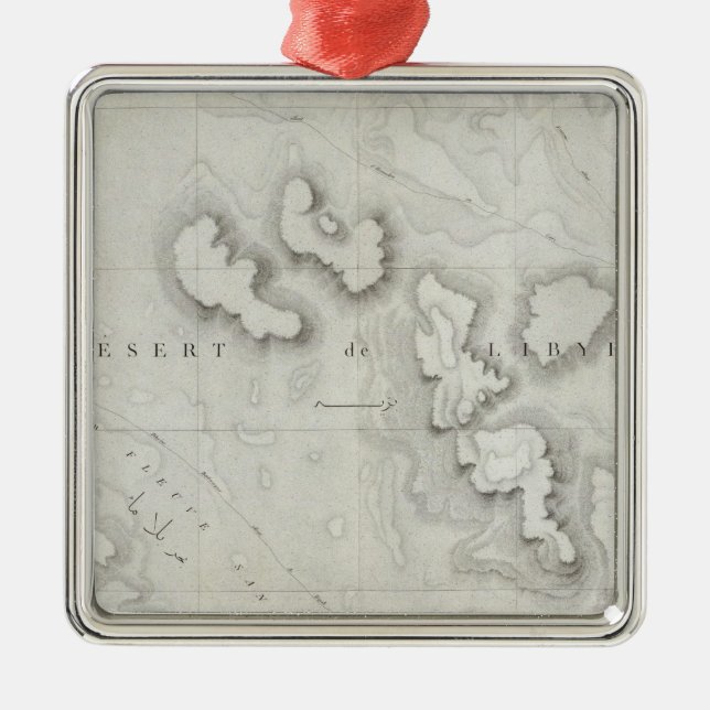 Adorno Metálico Fleuve sin el agua, Egipto (Frente)