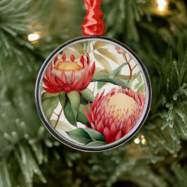 Adorno Metálico Flor de protección nativa australiana II