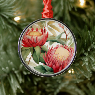 Adorno Metálico Flor de protección nativa australiana II