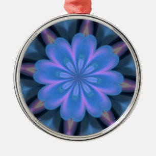 Adorno Metálico Flor Kaleidoscope