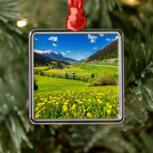 Adorno Metálico Flores   Cantón Dandelion de Grisons, Suiza